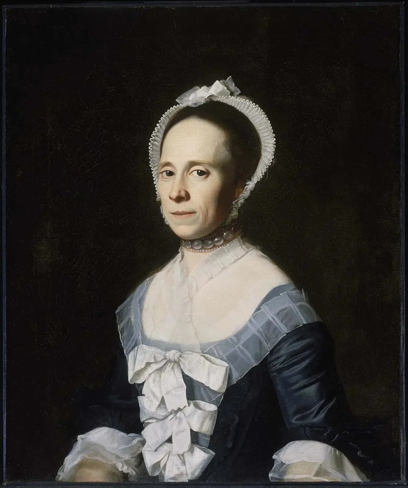 Mme William Coffin (Ann Holmes) - John Singleton Copley image 1 copie peinte à la main à l’huile