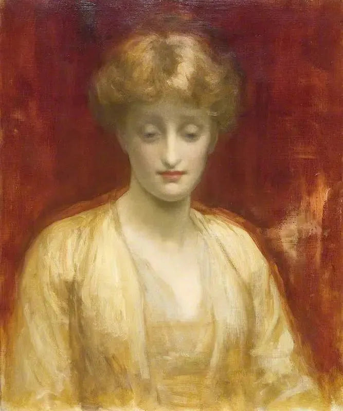 Mme Williams - Frederic Leighton image 1 copie de tableau peinte à la main