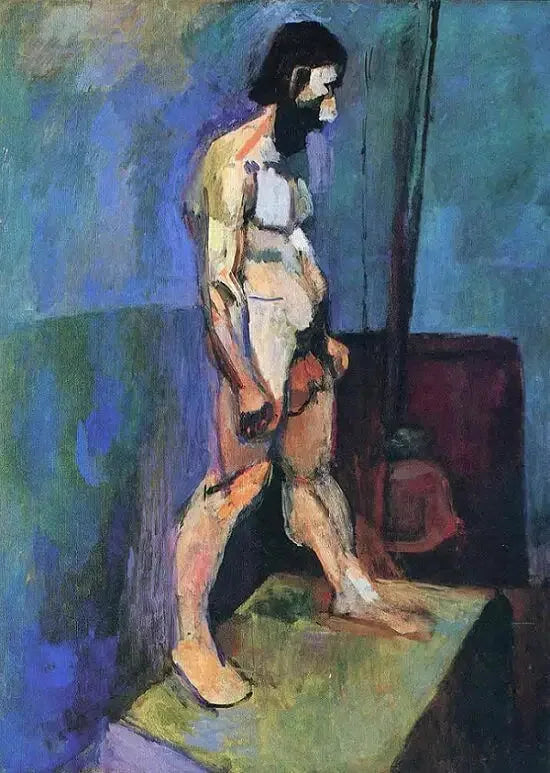 Modèle masculin - Henri Matisse image 1 tableau peint à l’huile sur toile