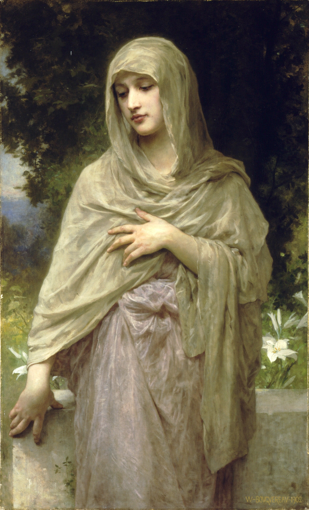 Modestie - Bouguereau