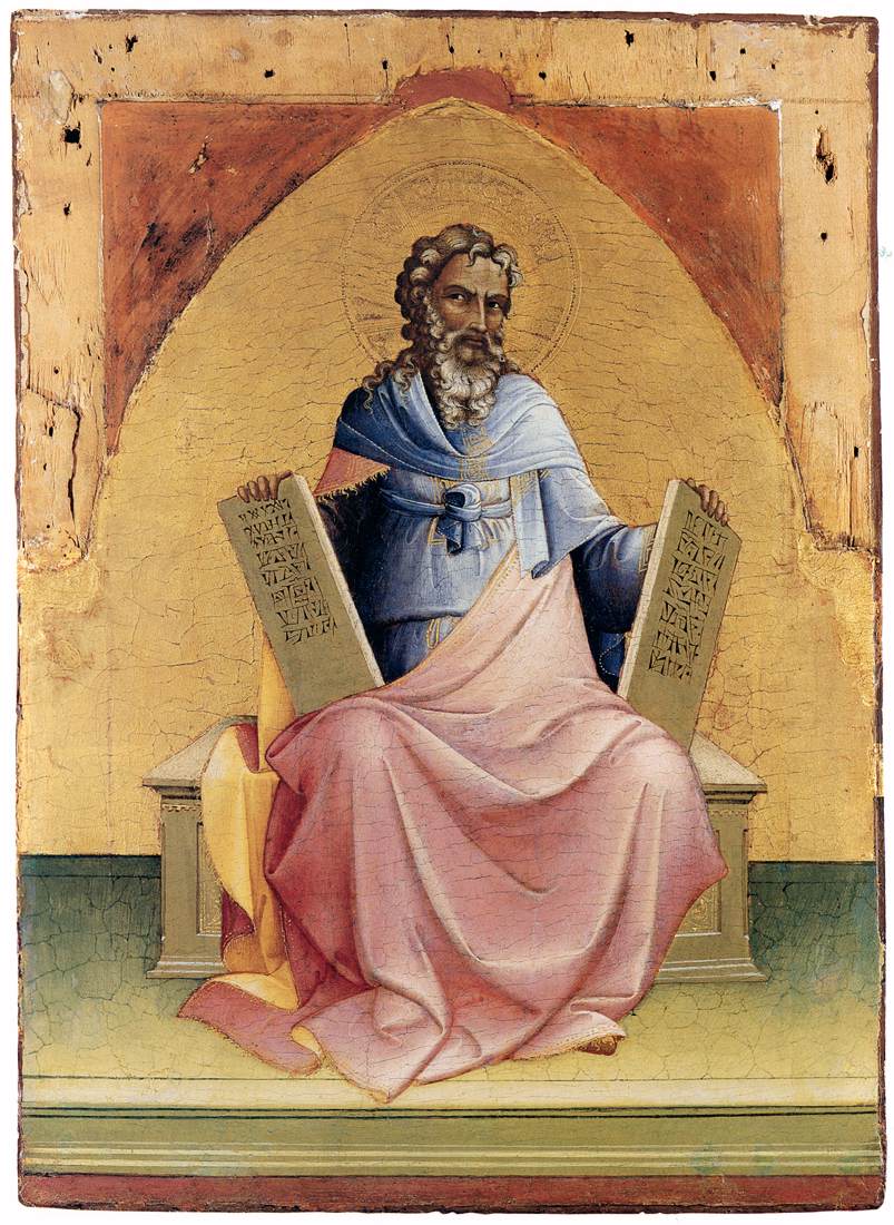 Moïse - Lorenzo Monaco image 1 reproduction artisanale de tableau
