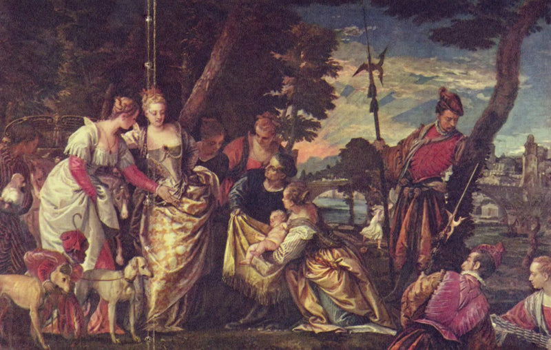 Moïse sauvé des eaux - Paul Véronèse