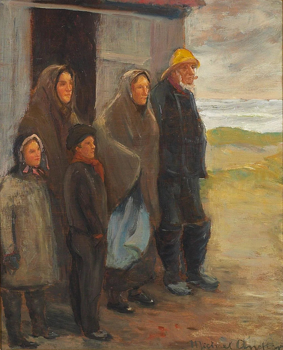 Moments périlleux. - Michael Peter Ancher