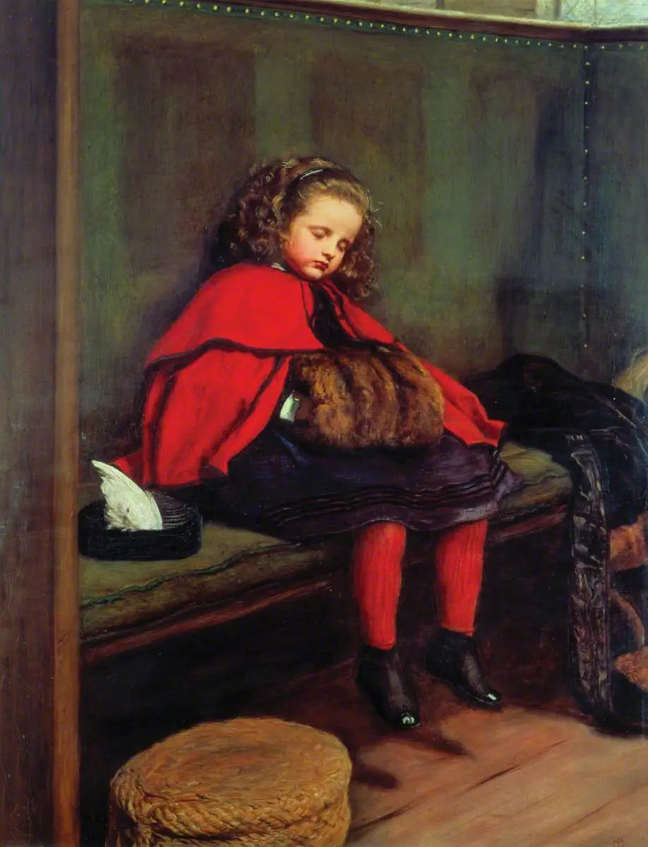 Mon deuxième sermon - John Everett Millais image 1 reproduction artisanale de tableau