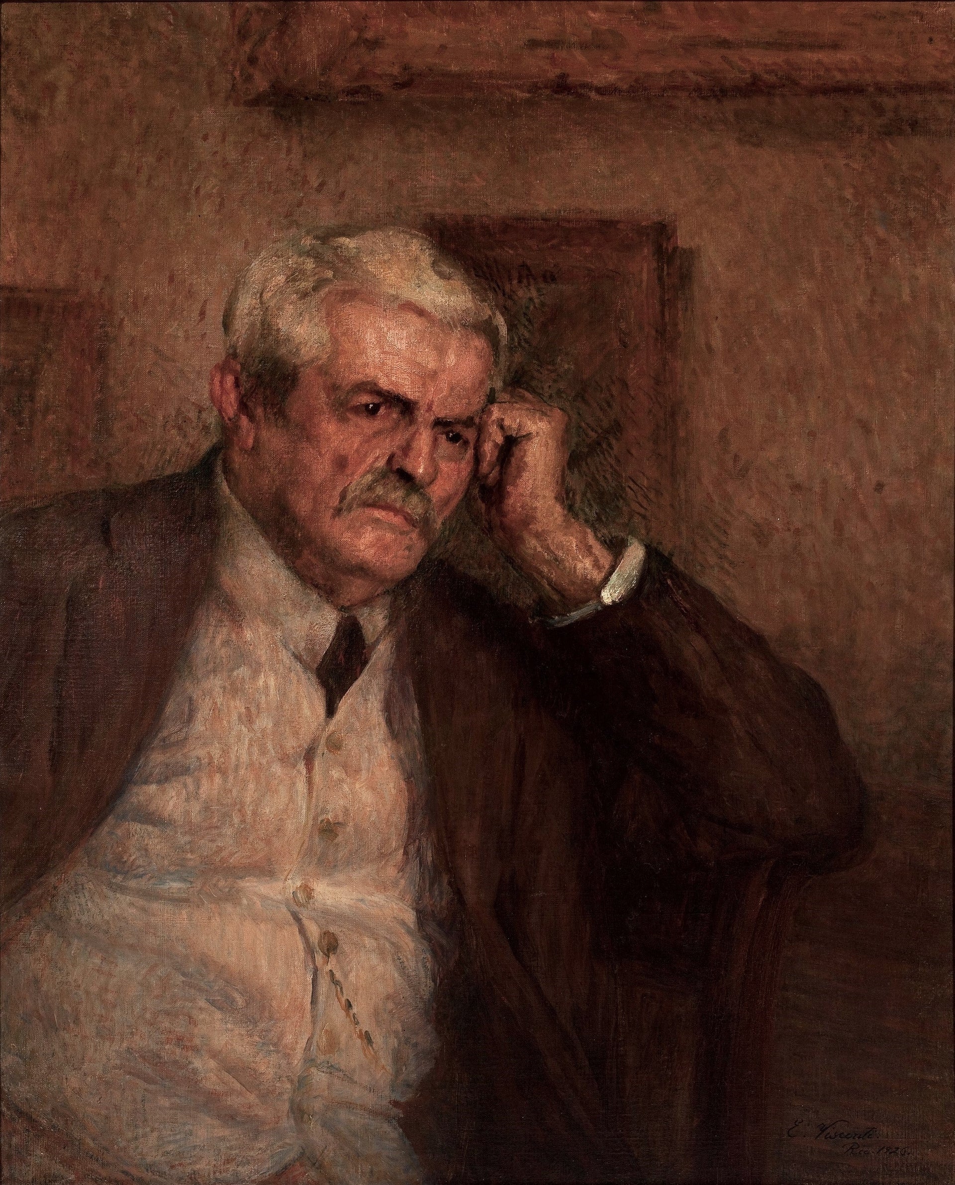 Mon frère Afonso - Eliseu Visconti image 1 tableau peint à l’huile sur toile