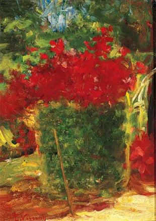 Mon jardin - Eliseu Visconti image 1 copie de tableau peinte à la main