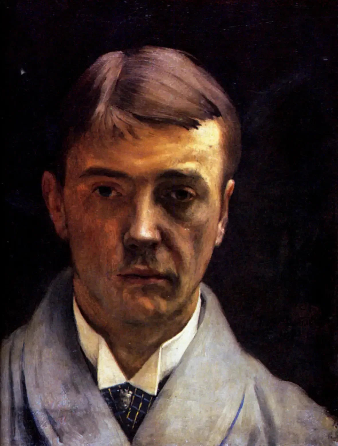 Mon portrait - Félix Vallotton image 1 copie peinte à la main à l’huile