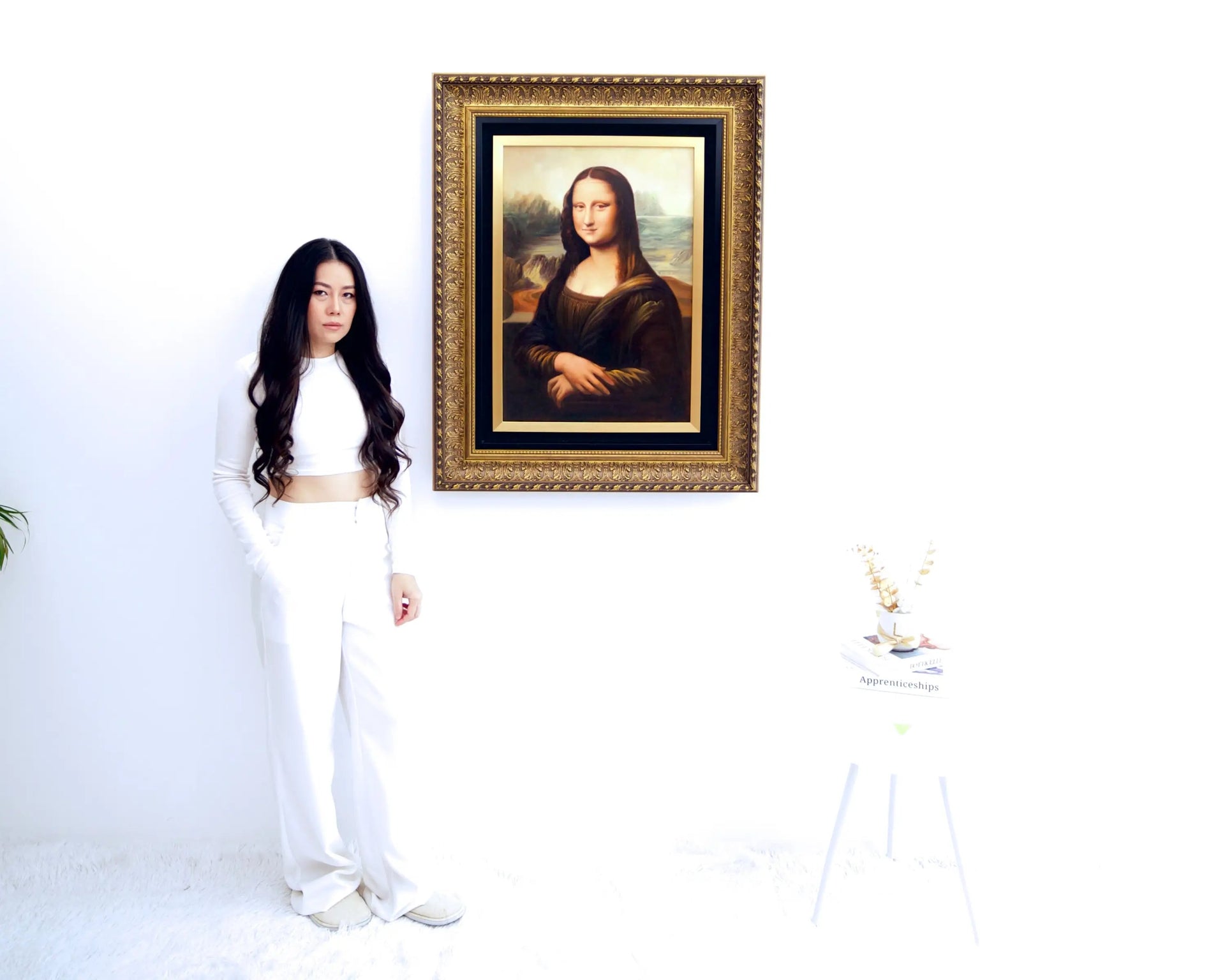 Mona Lisa - Alpha Reproduction | 45 X 65 cm image 3 reproduction réalisée par Alpha Reproduction