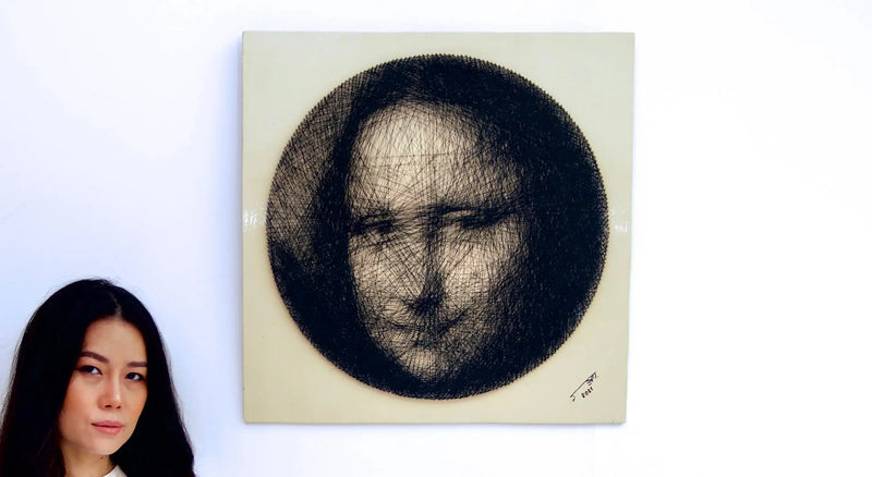 Mona Lisa String Art | 60 x 60 cm