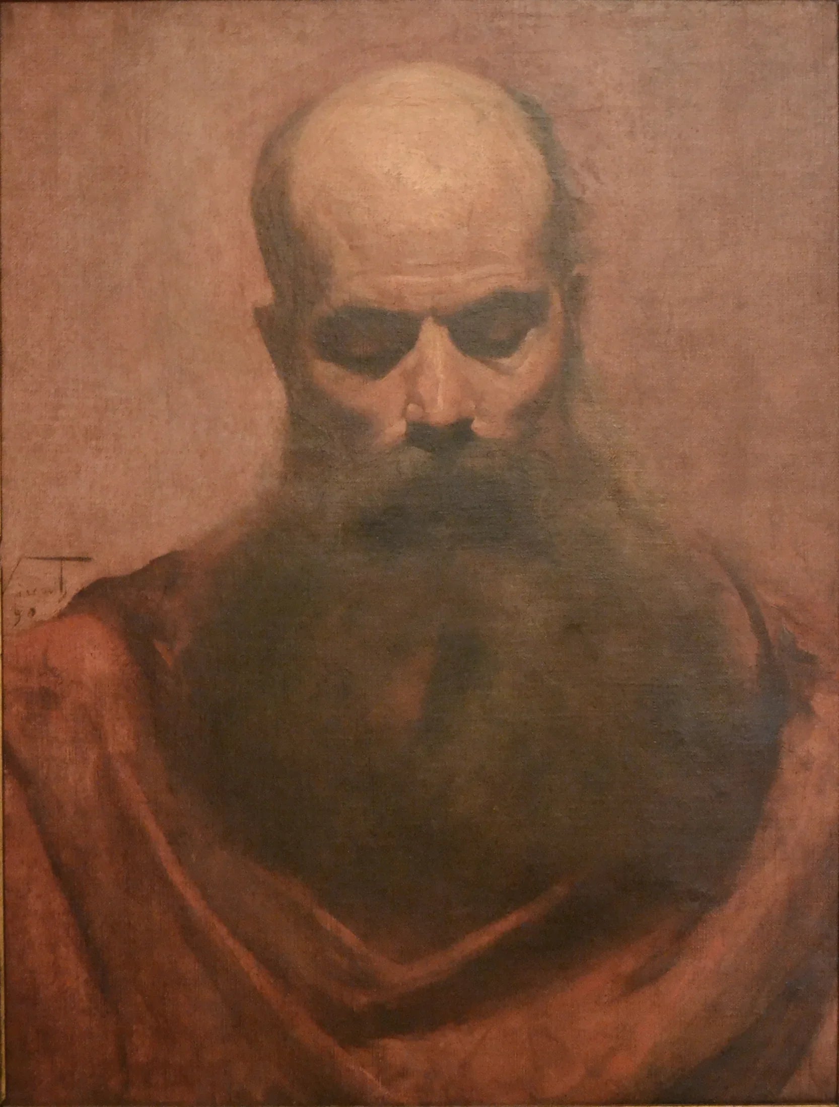 Monge - Eliseu Visconti image 1 tableau peint à l’huile sur toile