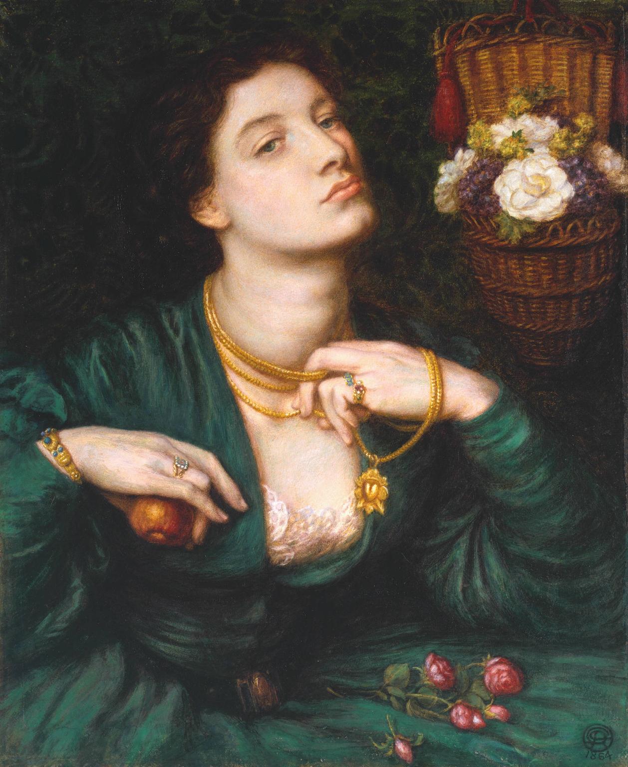 Monna Pomona - Dante Gabriel Rossetti image 1 reproduction d’œuvre d’art à l’huile