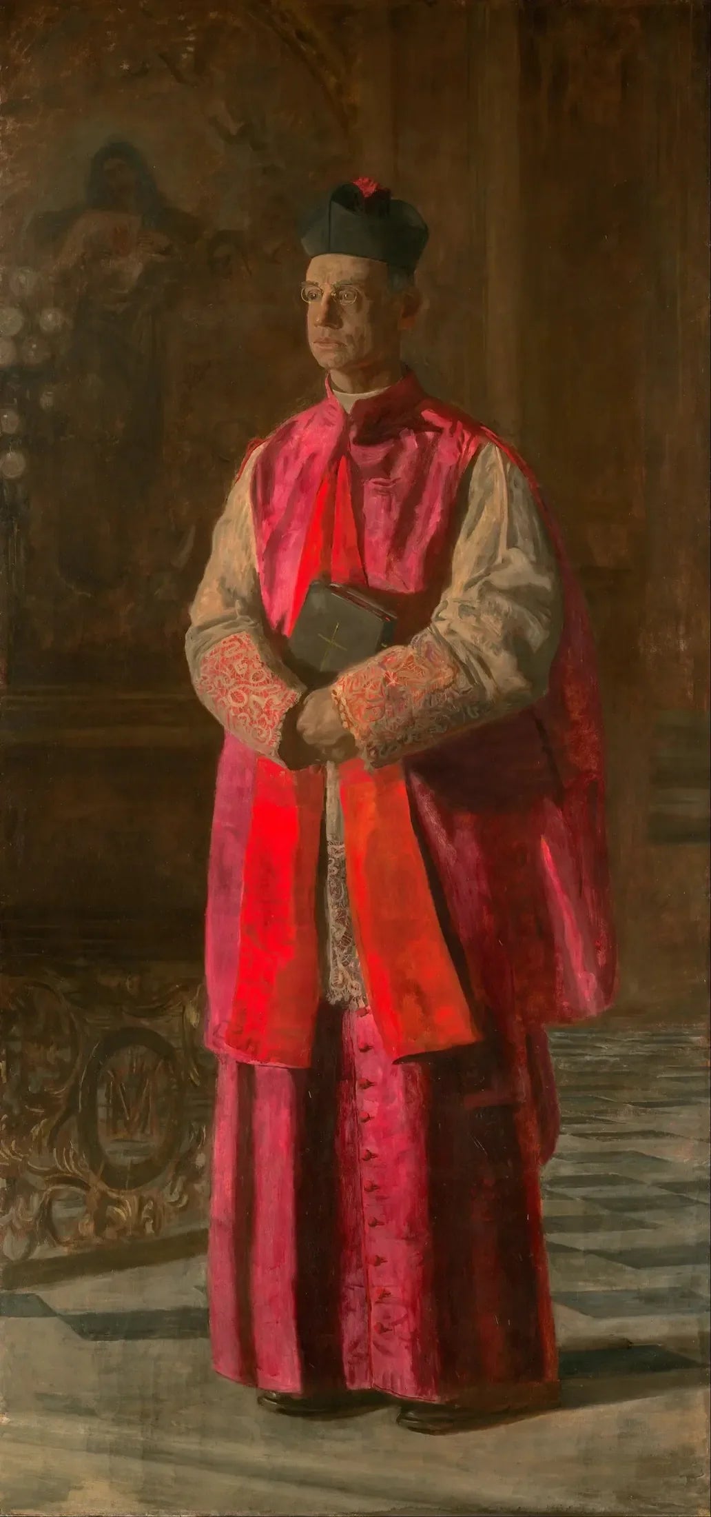 Monseigneur James P. Turner - Thomas Eakins image 1 copie de tableau peinte à la main