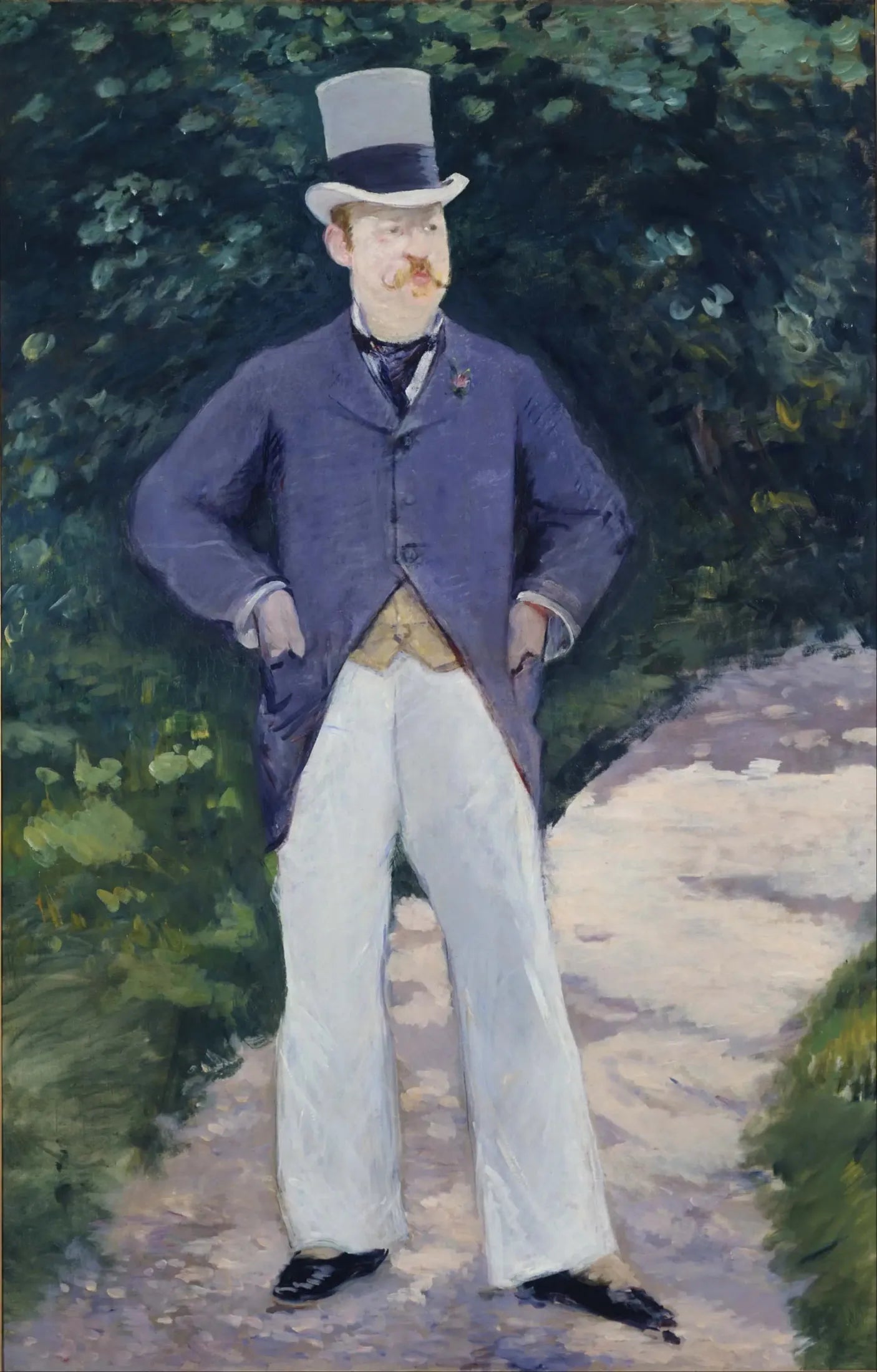Monsieur Armand Brun - Édouard Manet image 1 copie de tableau peinte à la main