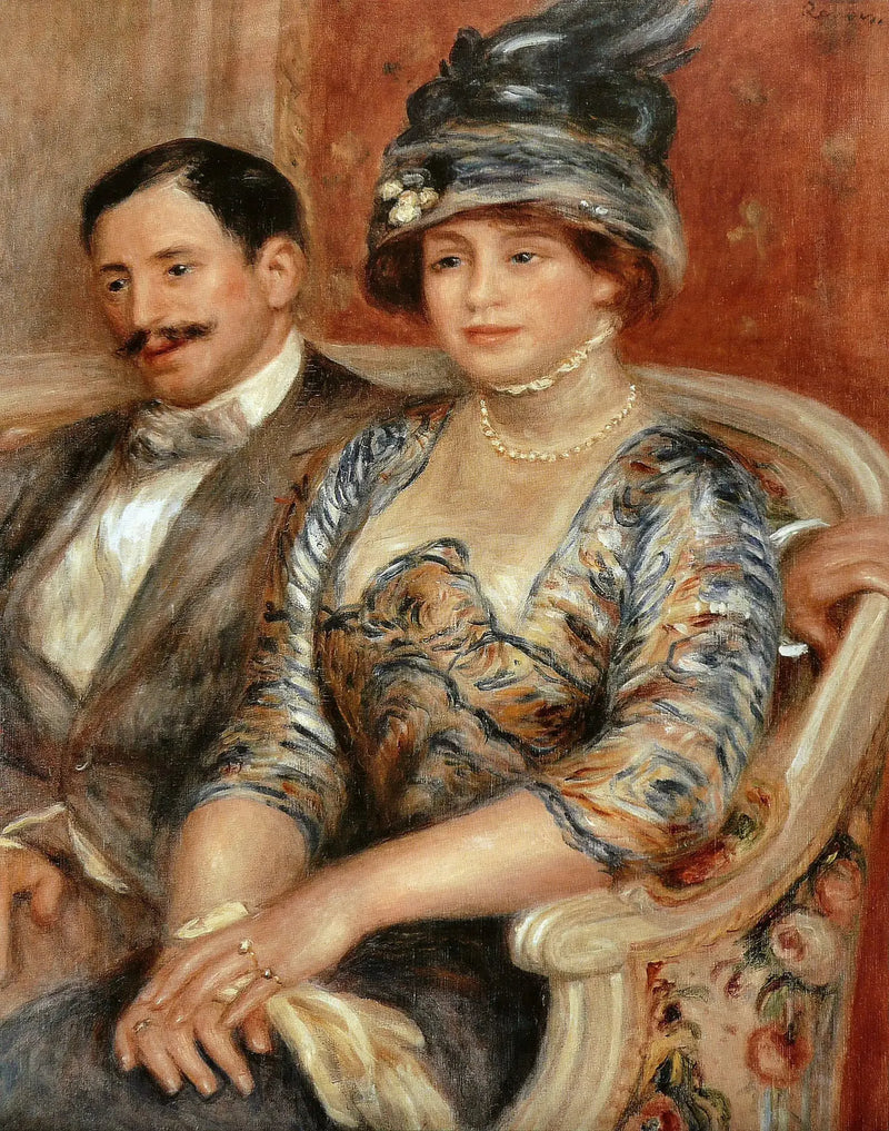 Monsieur et Madame Bernheim de Villers - Pierre-Auguste Renoir