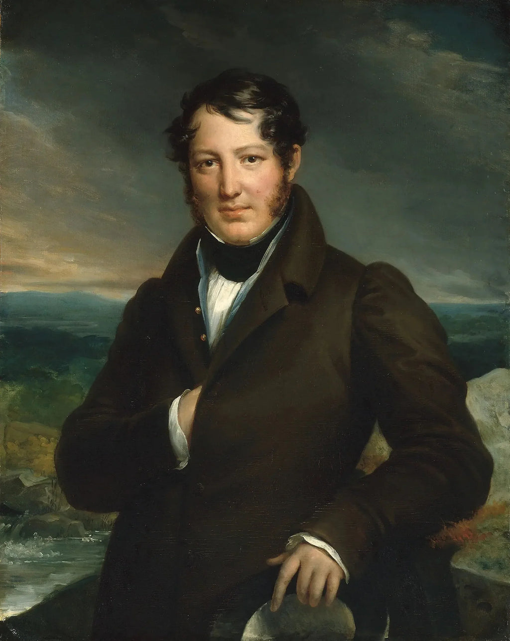 Monsieur Tortoni - François Gérard image 2 reproduction de peinture à l’huile
