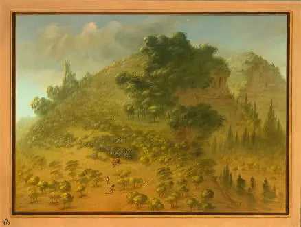 Montagne des Rhododendrons - George Catlin
