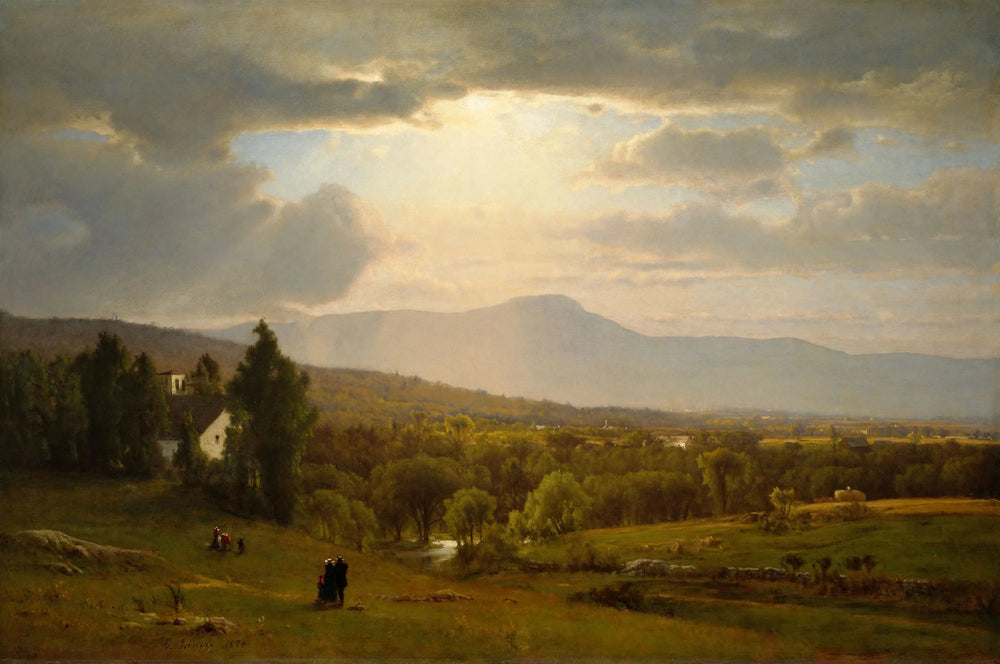 Montagnes Catskill - George Inness image 1 copie de tableau peinte à la main