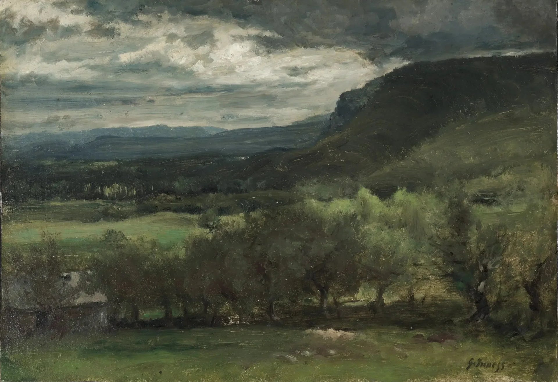 Montclair, New Jersey - George Inness image 1 copie de tableau peinte à la main