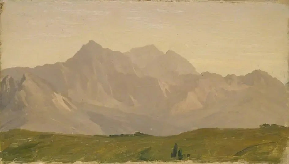 Monte Croce - Frederic Leighton image 1 reproduction de peinture à l’huile