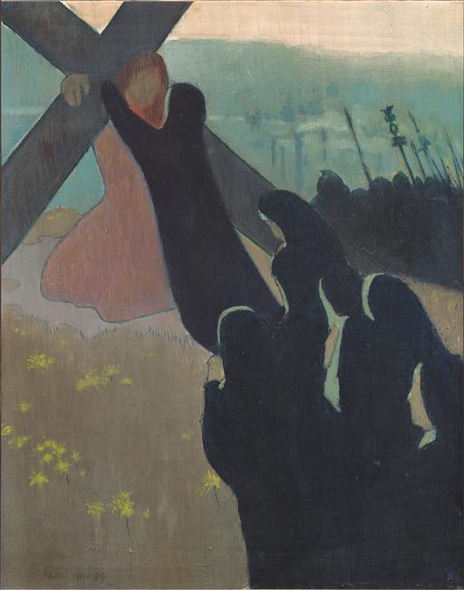 Montée au calvaire - Maurice Denis image 1 tableau peint à l’huile sur toile