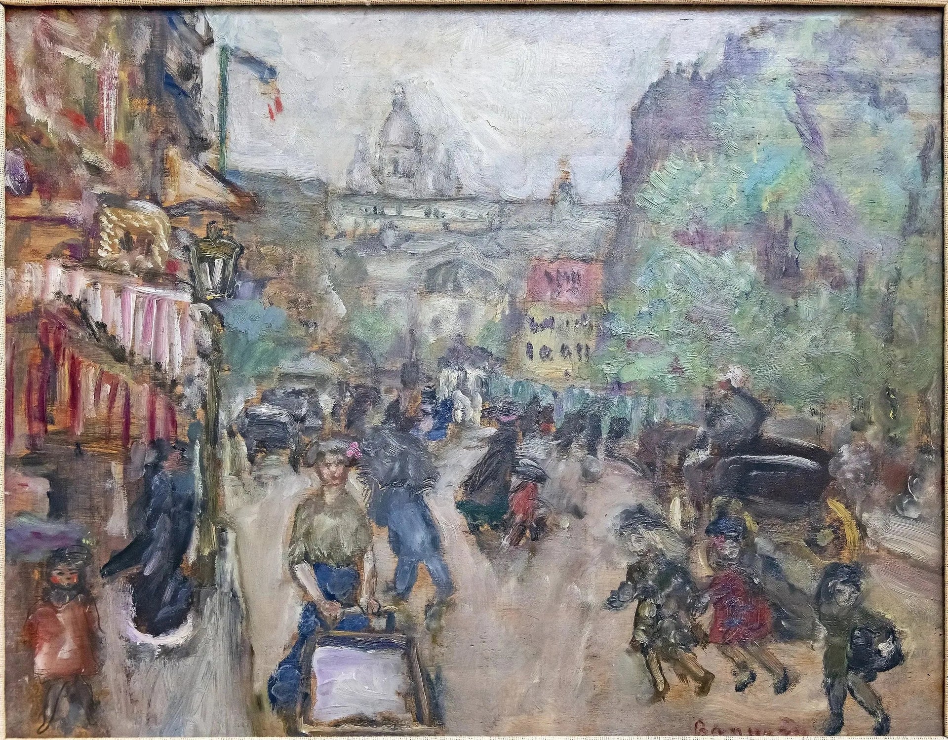 Montmartre - Pierre Bonnard image 1 reproduction artisanale de tableau
