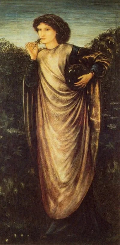 Morgane la Fée - Edward Burne-Jones image 1 copie peinte à la main à l’huile