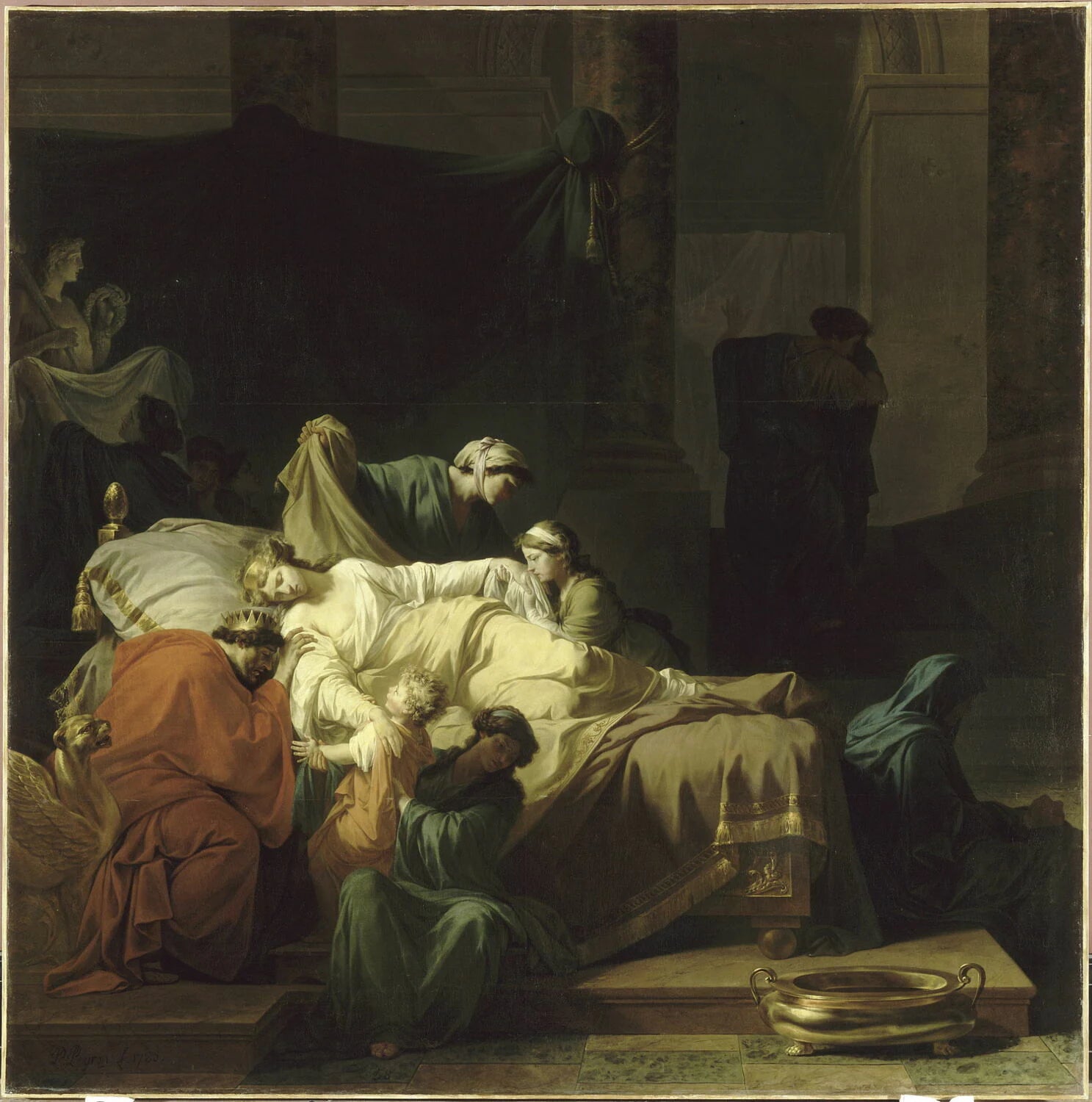 La mort d'Alceste, ou l'Héroïsme de l'amour conjugal - Pierre Peyron