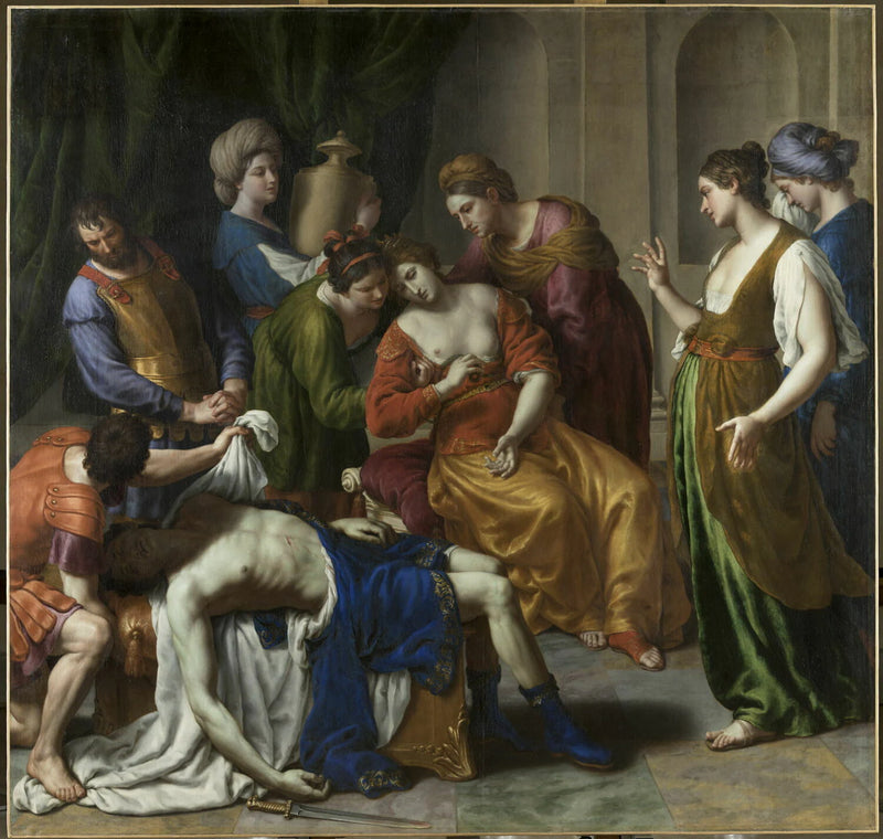 La mort de Cléopâtre - Alessandro Turchi