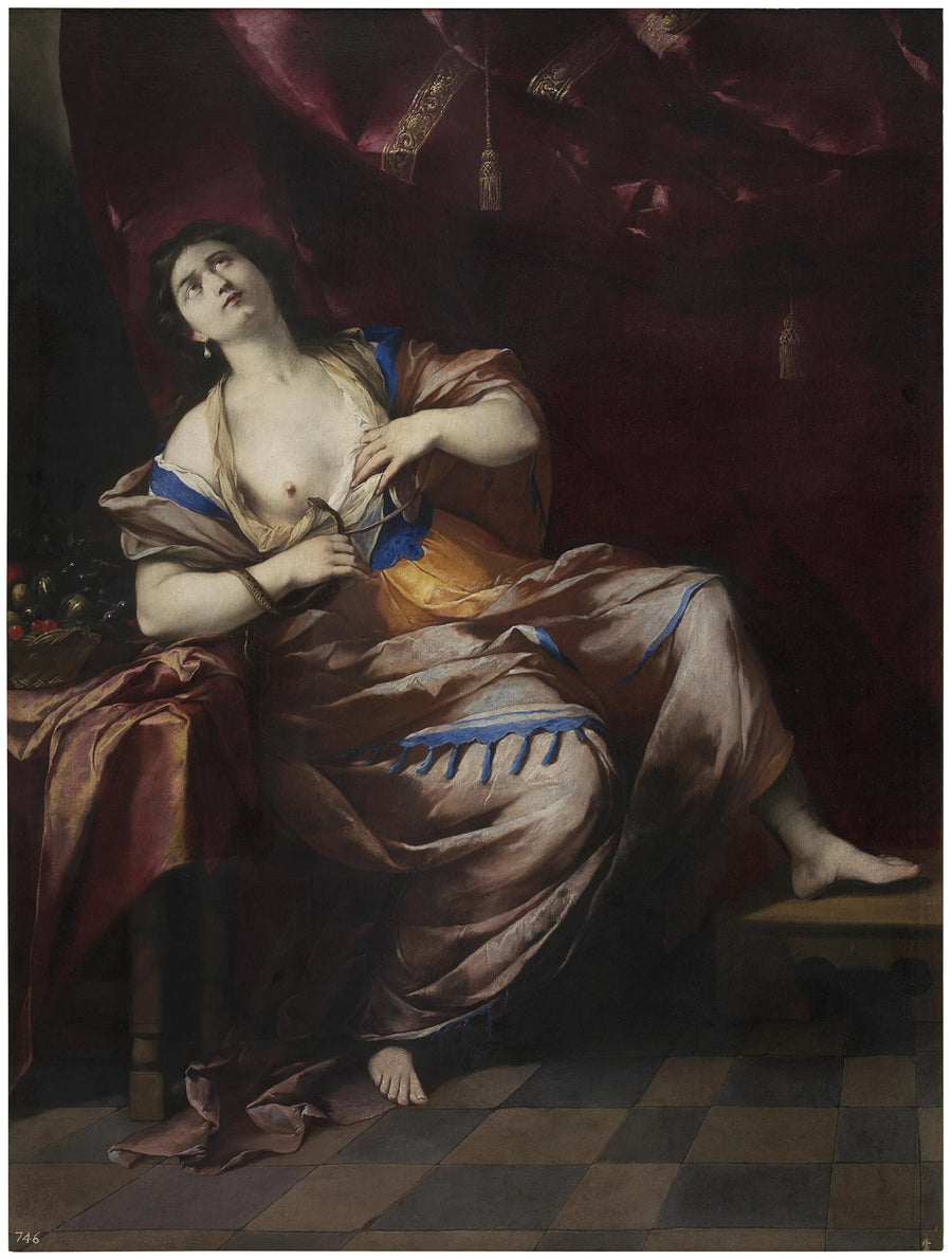 La mort de Cléopâtre - Andrea Vaccaro