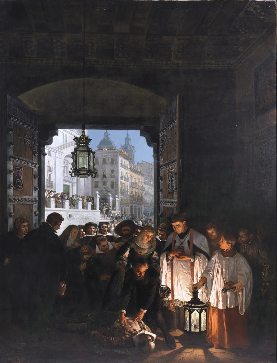 Mort du comte de Villamediana - Manuel Castellano