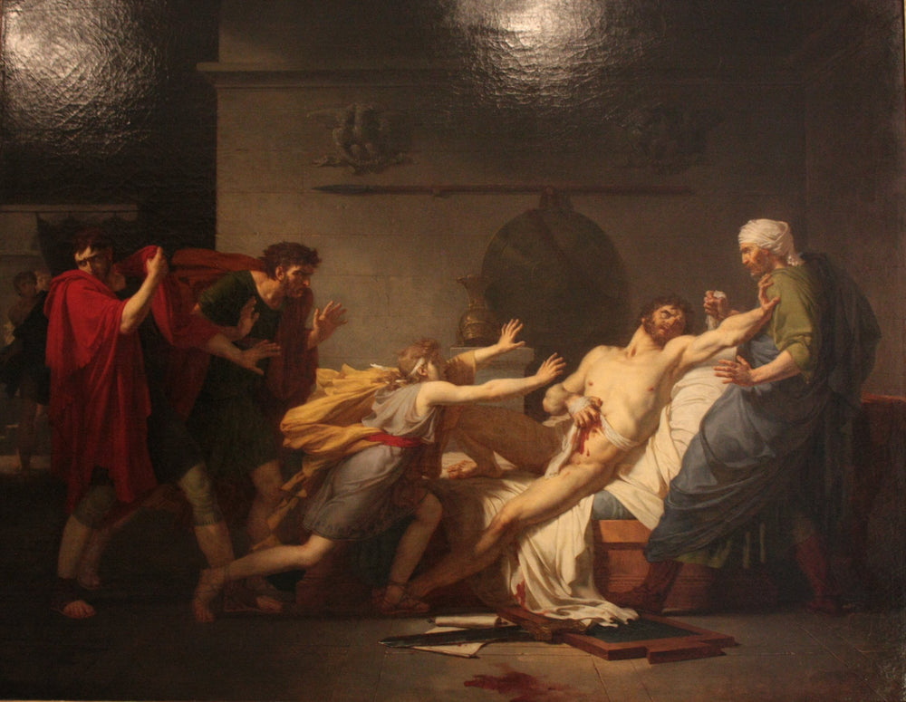 Mort de Caton d'Utique - Pierre-Narcisse Guérin
