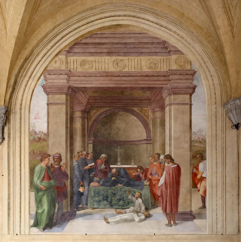 Mort de saint Philippe Benizi et résurrection d'un enfant - Andrea del Sarto