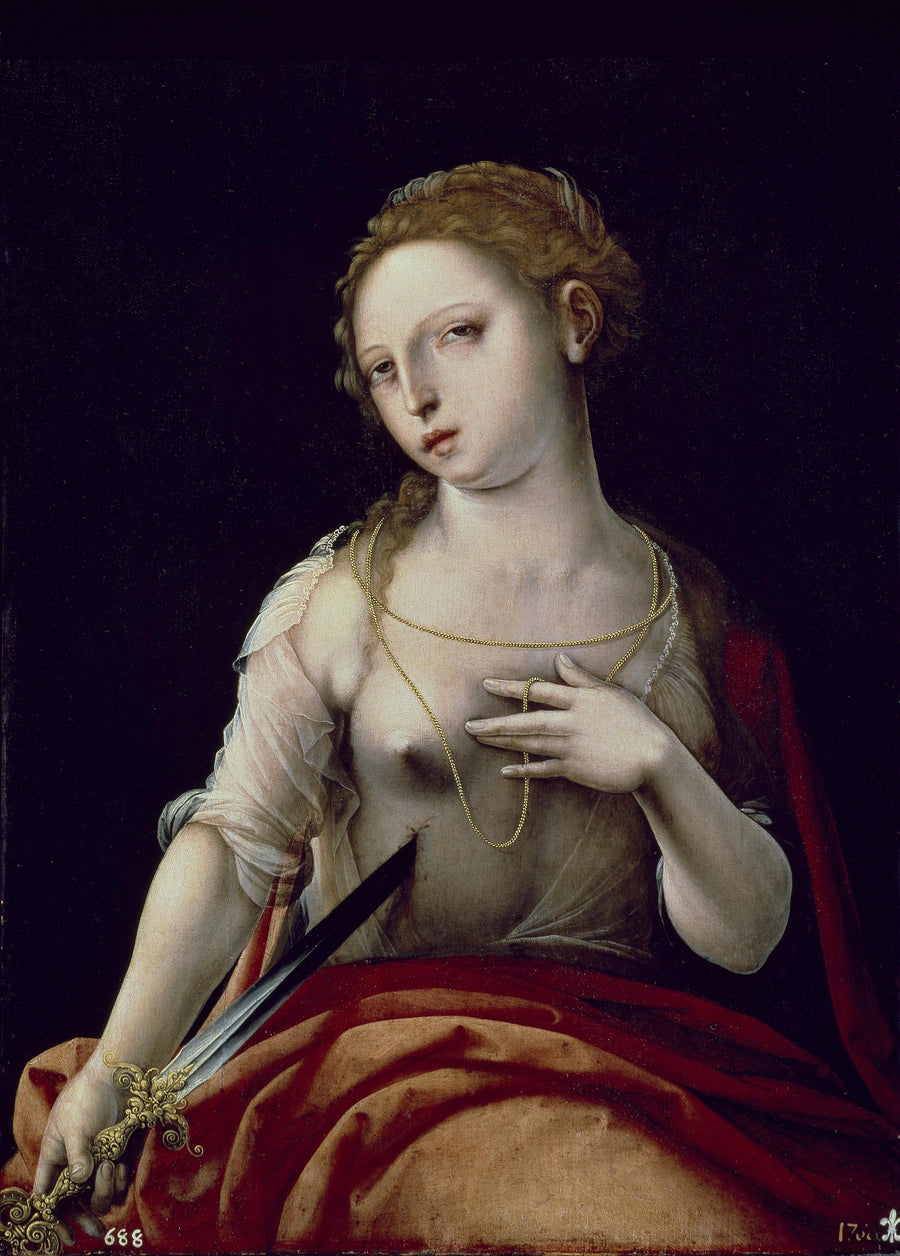 La mort de Lucrèce - Cornelis Bazelaere