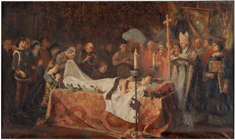 Mort du prince de Viana - Vicente Poveda Juan