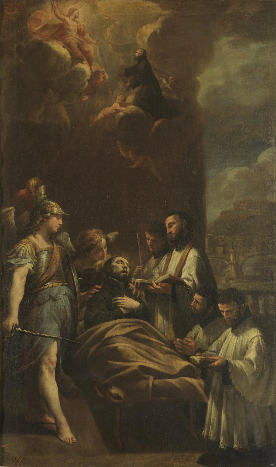 La mort de saint Cajetan - Andrea Vaccaro