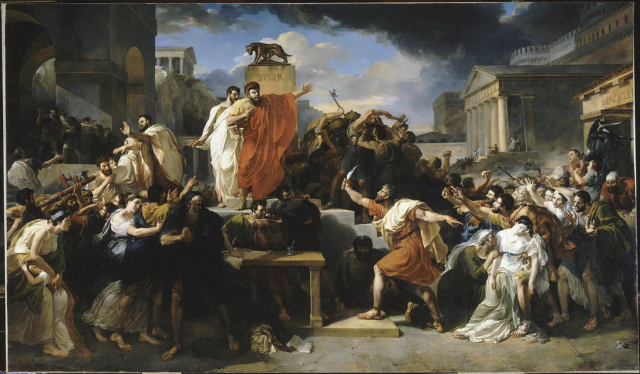 La Mort de Virginie - Guillaume Guillon-Lethière