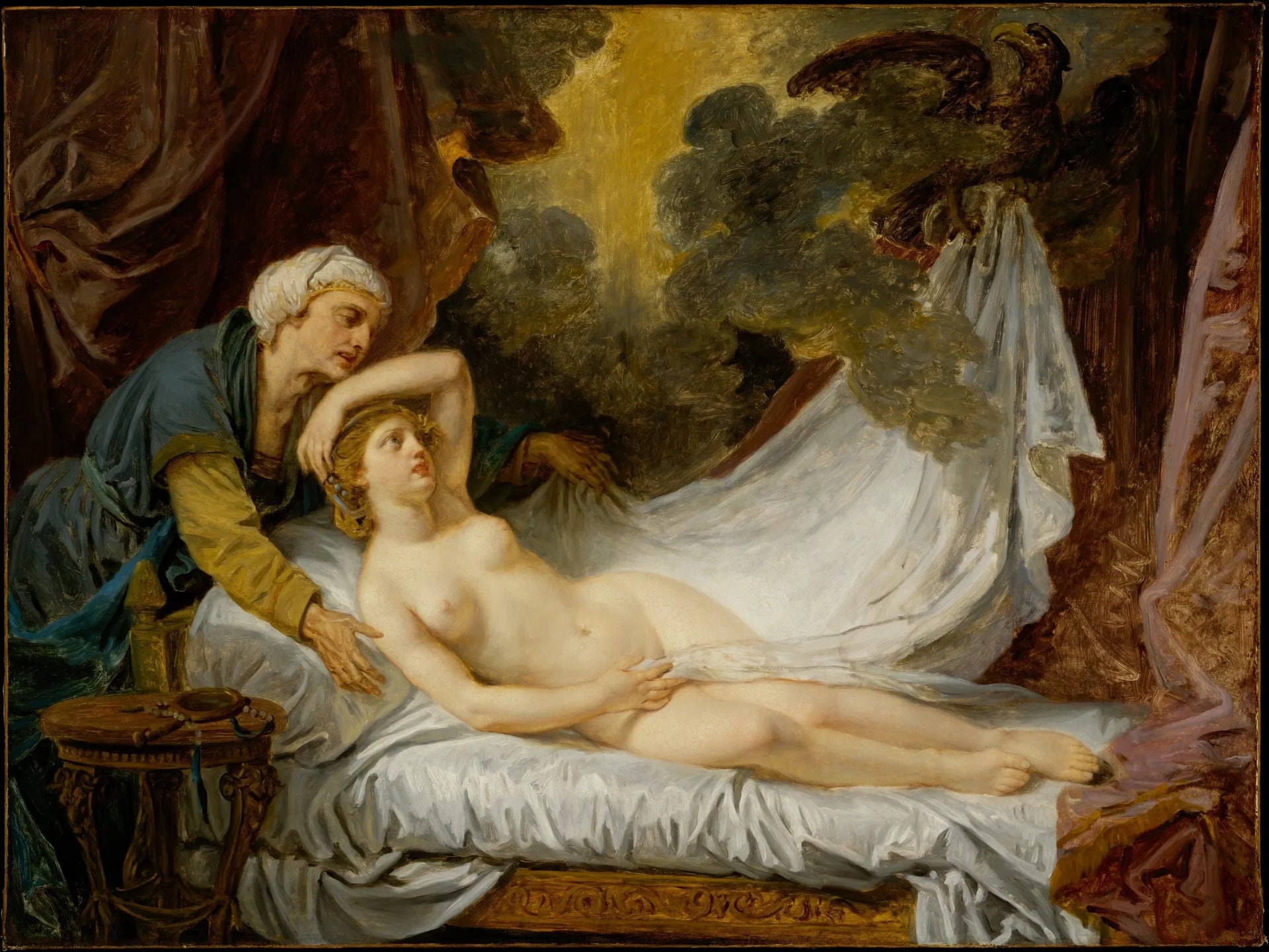 Moteur visité par Jupiter - Jean-Baptiste Greuze image 1 reproduction réalisée par Alpha Reproduction
