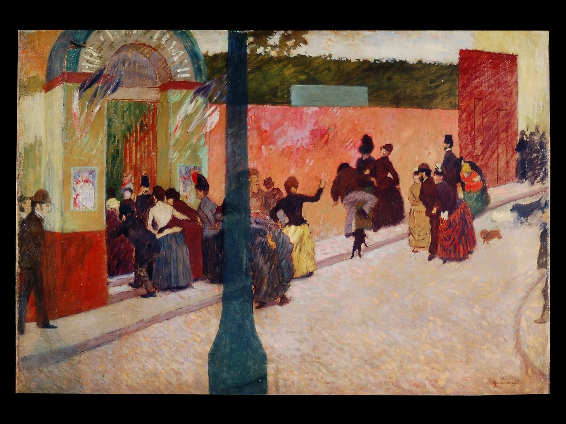 Moulin de la Galette - Federico Zandomeneghi image 1 copie peinte à la main à l’huile