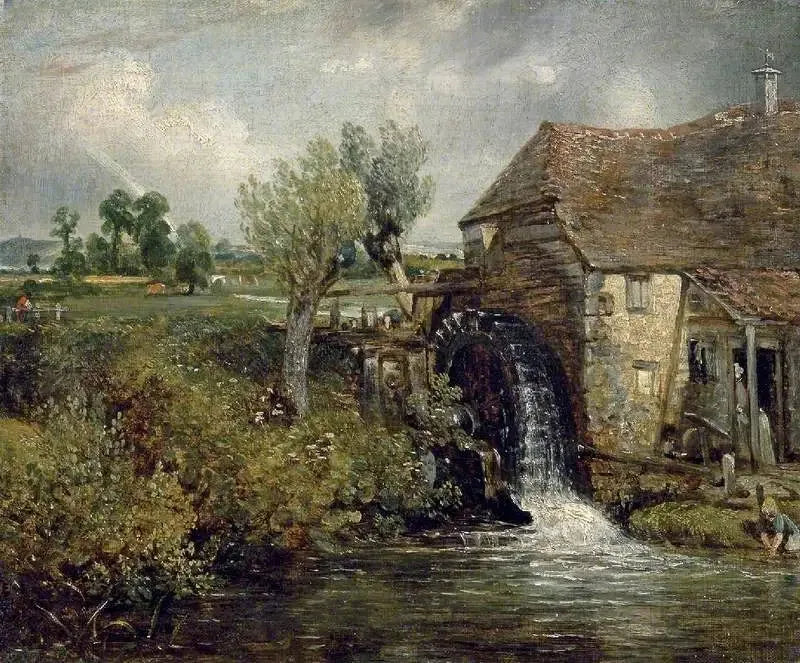 Moulin de Parham, Gillingham, Dorset - John Constable image 1 tableau peint à l’huile sur toile