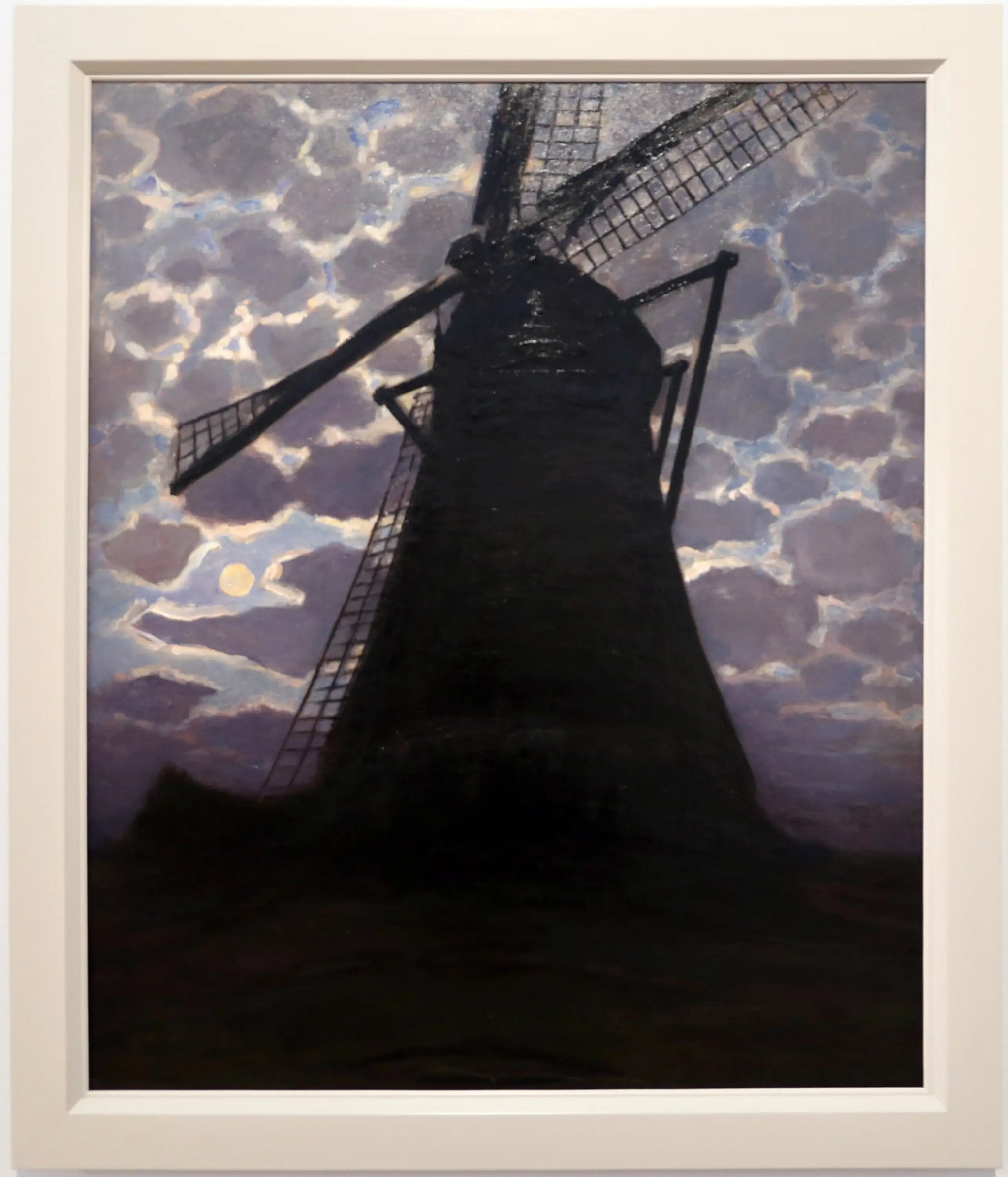 Moulin le soir - Piet Mondrian image 1 copie peinte à la main à l’huile