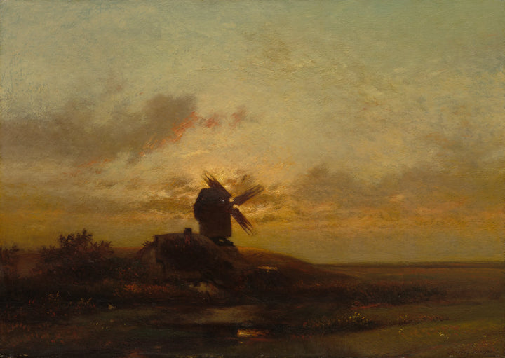 Le moulin à vent - Jules Dupré