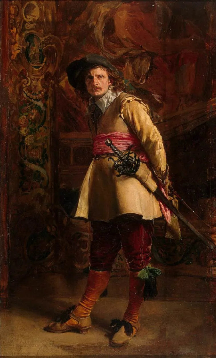 Mousquetaire - Ernest Meissonier image 1 reproduction d’œuvre d’art à l’huile