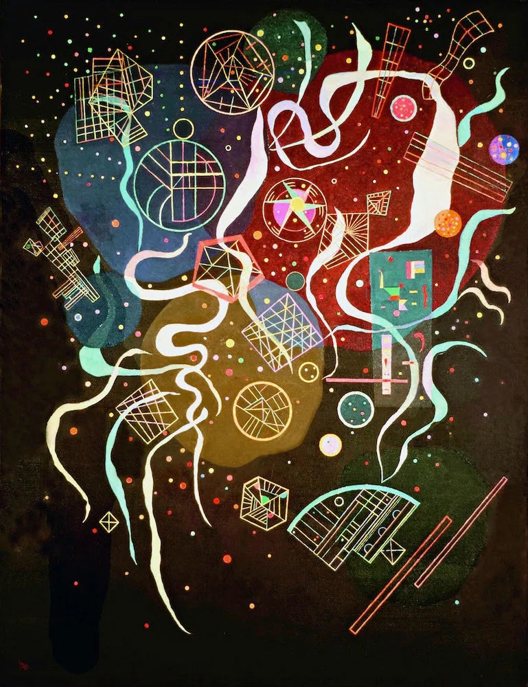 Mouvement 1 - Vassily Kandinsky image 1 reproduction de peinture à l’huile