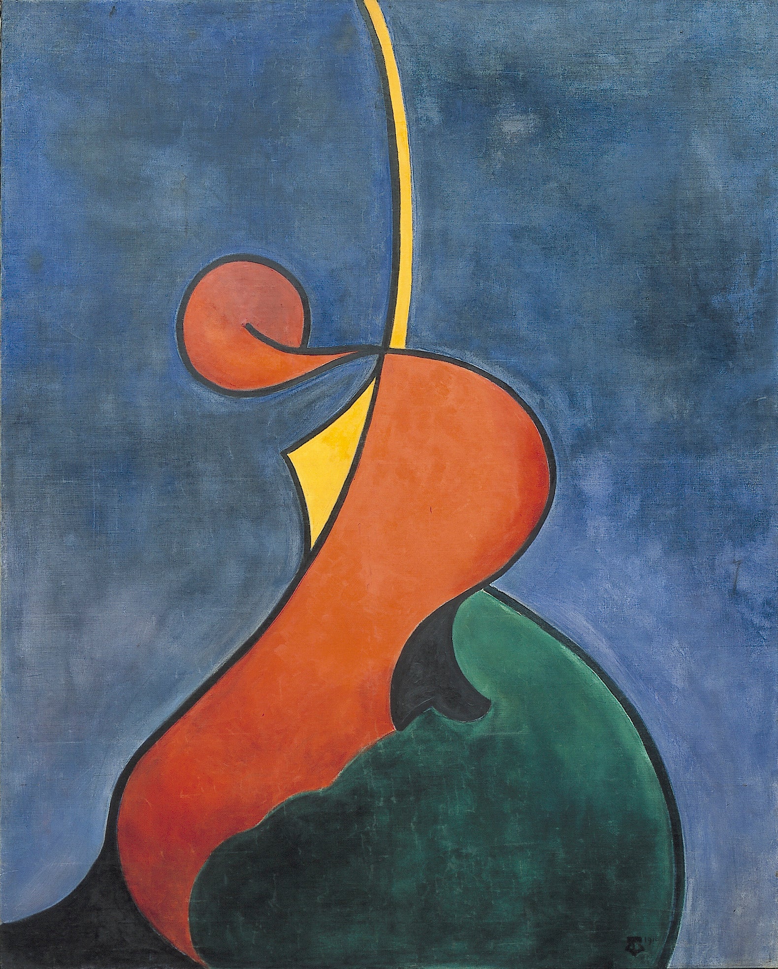 Mouvement héroïque - Theo van Doesburg image 1 copie peinte à la main à l’huile