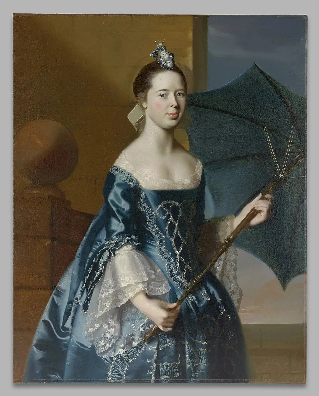 Mrs. Benjamin Pickman (Mary Toppan), (1744-1817) - John Singleton Copley image 1 tableau peint à l’huile sur toile
