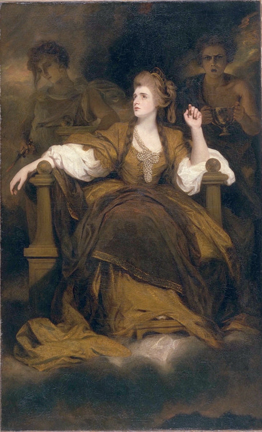 Mrs Siddons as the Tragic Muse - Joshua Reynolds