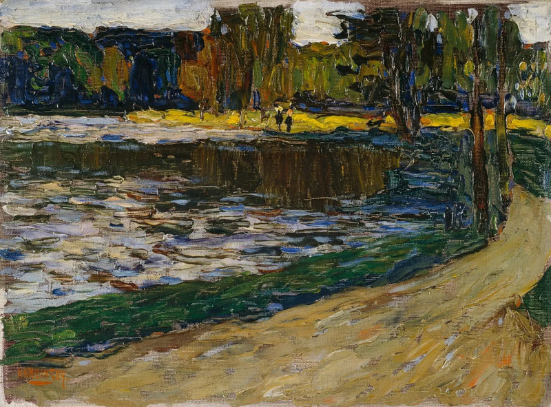 Munich - Jardin anglais - Vassily Kandinsky