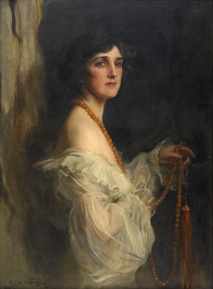 Muriel Thetis Warde, née Wilson (1875–1964) - Philip de László image 1 tableau peint à l’huile sur toile