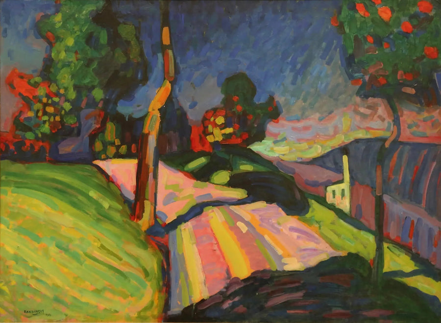 Murnau - Kohlgruberstrasse - Vassily Kandinsky