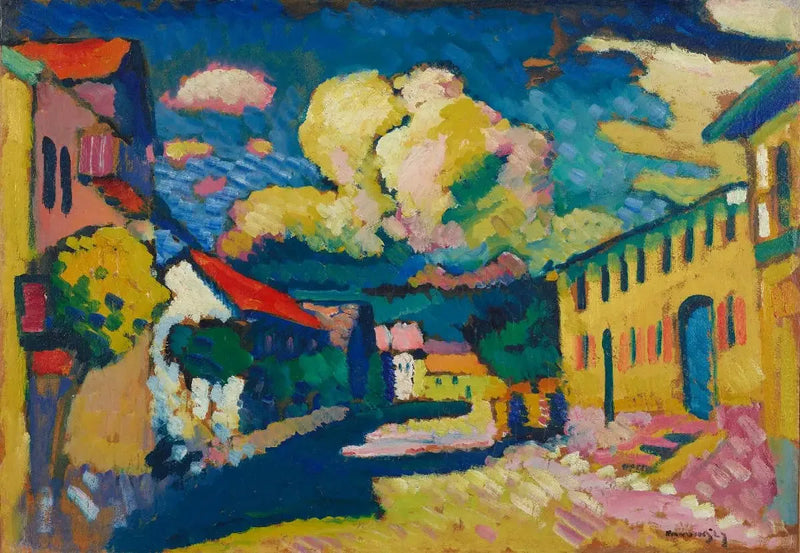 Murnau – Rue du village - Vassily Kandinsky